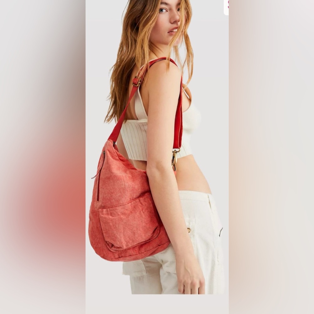 Free People Coral Crossbody Bag